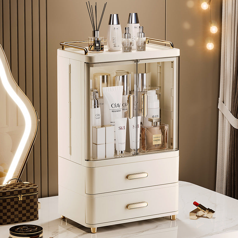 Double-Door Pretty Cosmetics Organizer