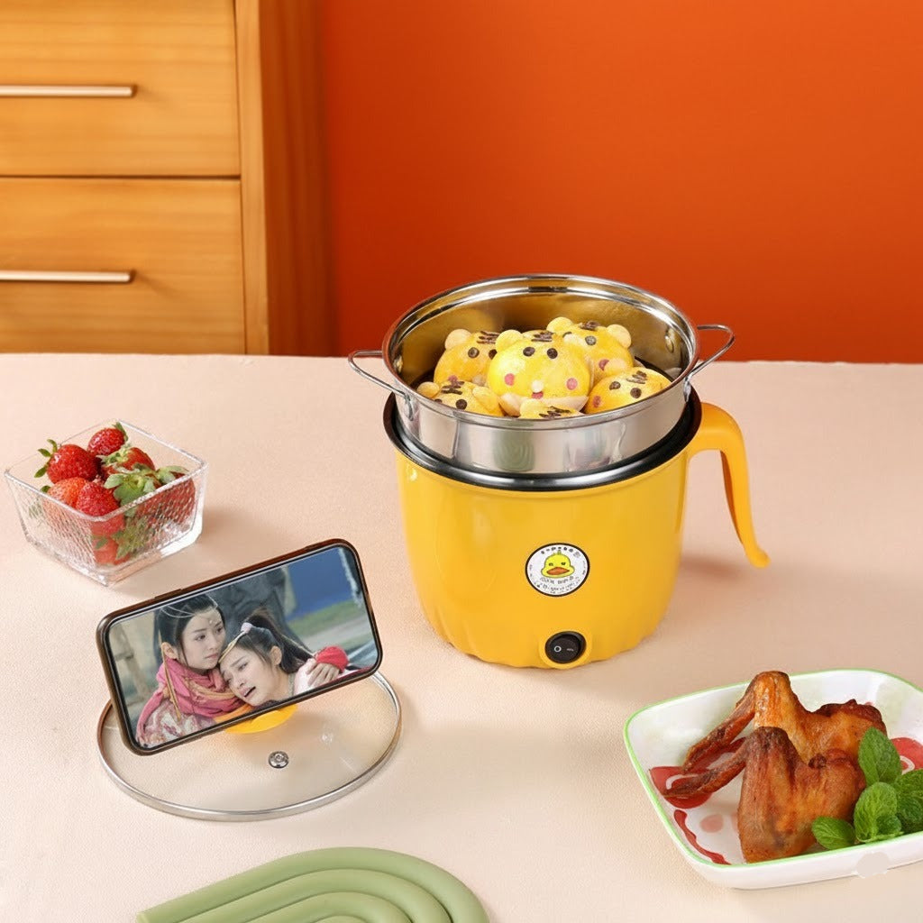Electric Cooking Pot with Lid